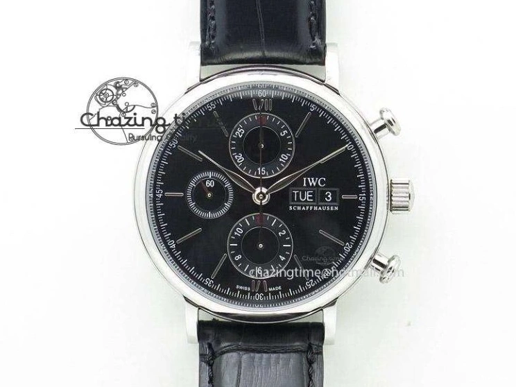 MIROTIME 0520 Youthful Pilot Chrono RG 3878 Gray Dial on Light Brown Leather Strap A 7394